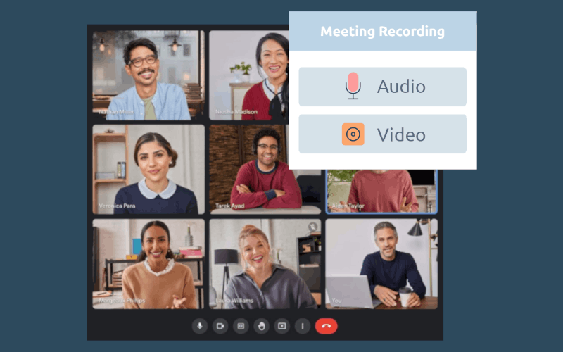Meeting Recording banner